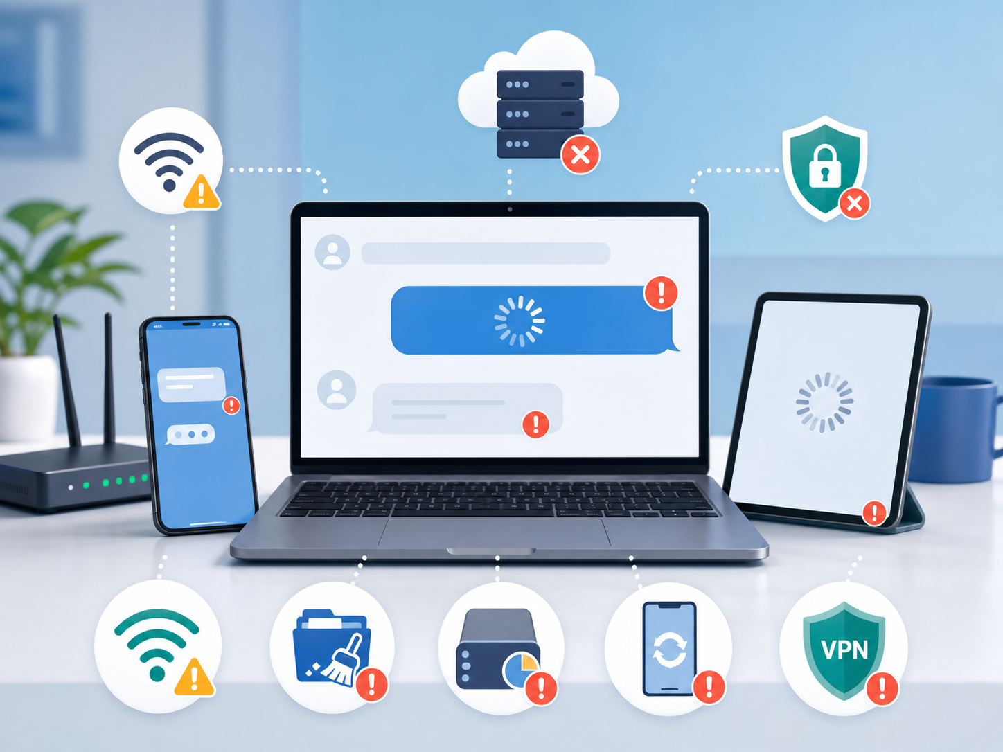 ហេតុអ្វី Telegram ដំណើរការយឺត ឬផ្ញើសារមិនចេញ ហើយត្រូវធ្វើអ្វី?