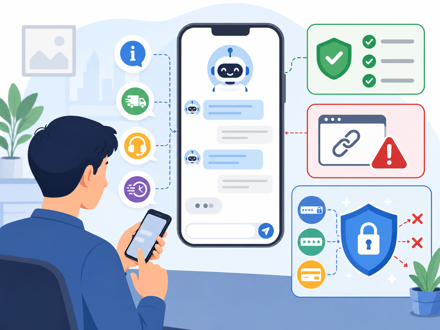 តើ Telegram Bot គឺជាអ្វី ហើយគួរប្រើដោយប្រុងប្រយ័ត្នយ៉ាងដូចម្តេច?
